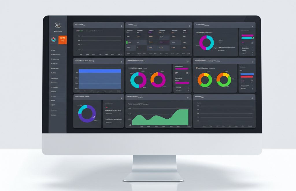 Project management dashboard showing kanban boards, team collaboration, and progress tracking